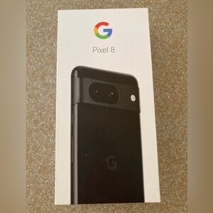 New in Box Unopened Black Google Pixel 8 256 GB